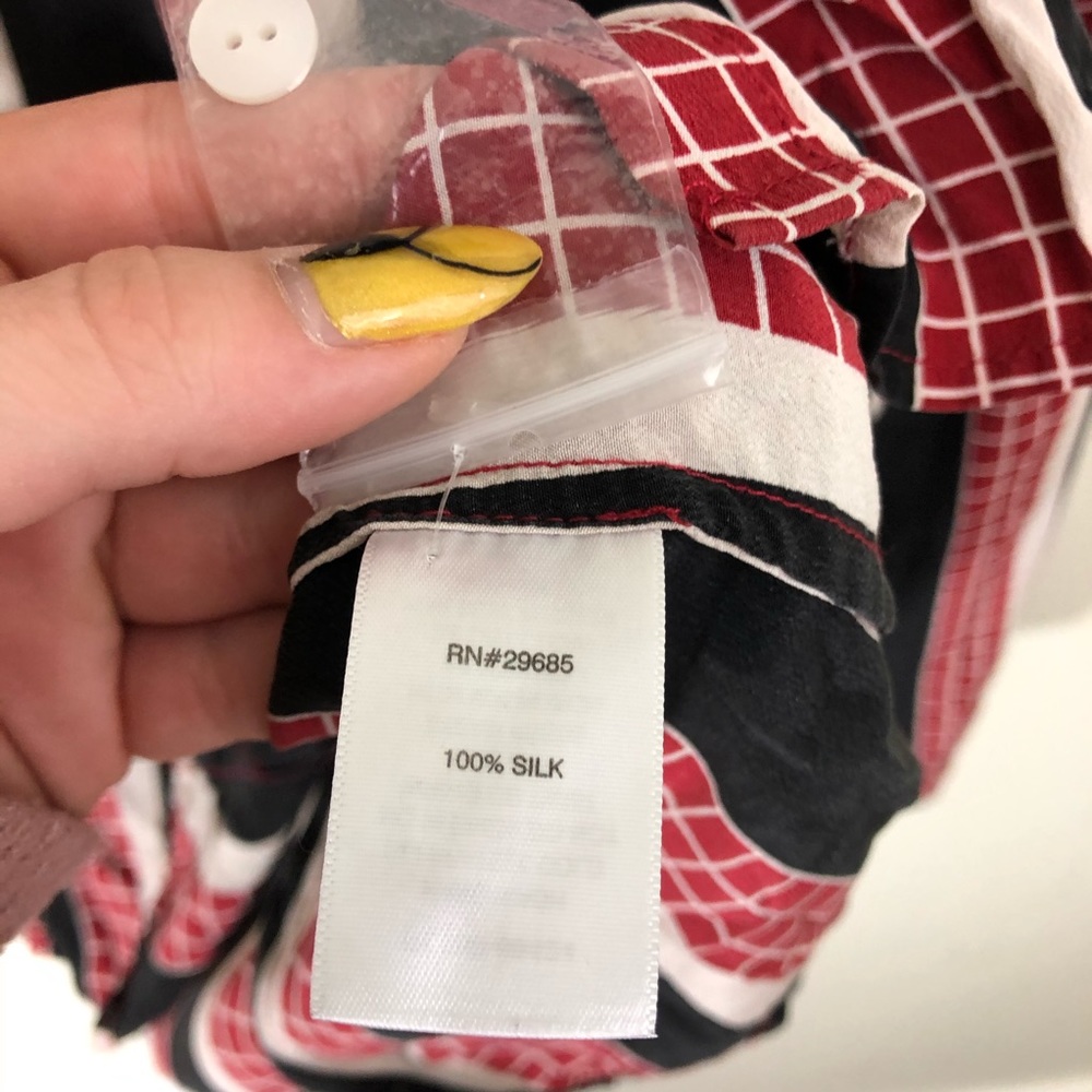 Pendleton Silk Button Down - image 5